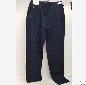 Vanilia Jacky kurz Marine blue Denim Pants